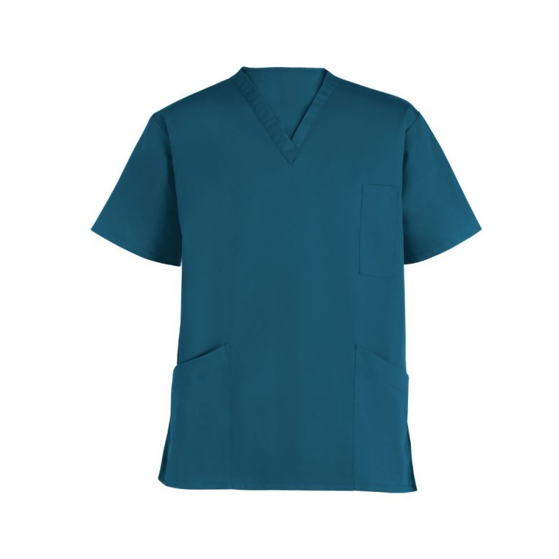Stylish and practical scrub tunics for medical and care professionals.
Our unisex scrub uniform tunic tops have been expertly manufactured using high-quality materials ensuring quality and comfort projecting a smart formal appearance as part of a medical scrub uniform worn by the professionals at the cutting edge of the healthcare industry. Our unisex scrub uniform tops coordinate well with our scrub uniform trousers and are available in a wide range of colours and sizes.